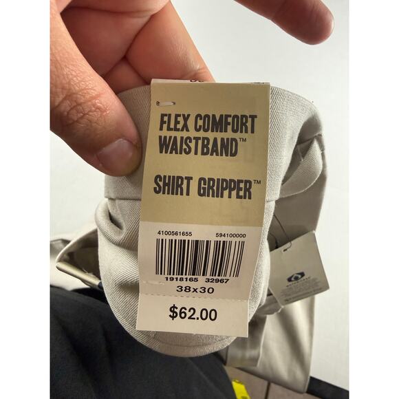 Dockers Classic Beige Pants 38x30 New with Tags - Picture 8 of 8